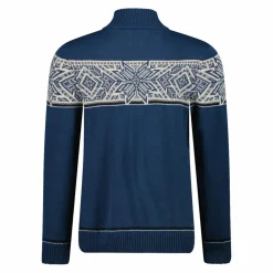 Herren-Sweatshirt mit halbem Reißverschluss in Wooltech><noscript><img width=