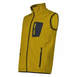 Herrenweste aus schweres Knit-Tech Fleece mit hitzeversiegelter Tasche><noscript><img width=