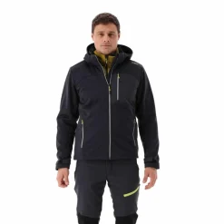 Herrenweste aus schweres Knit-Tech Fleece mit hitzeversiegelter Tasche><noscript><img width=