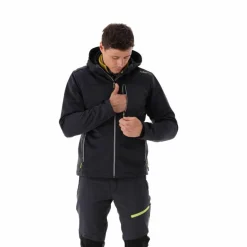 Herrenweste aus schweres Knit-Tech Fleece mit hitzeversiegelter Tasche><noscript><img width=