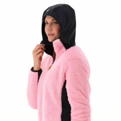 Highloft-Fleecejacke für Damen mit Kapuze><noscript><img width=