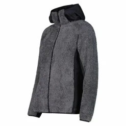 Highloft-Fleecejacke für Damen mit Kapuze><noscript><img width=