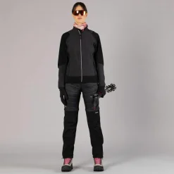 Hybride Damenjacke mit abnehmbaren ärmeln><noscript><img width=