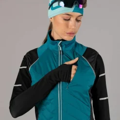 Hybride Damenjacke mit abnehmbaren ärmeln><noscript><img width=