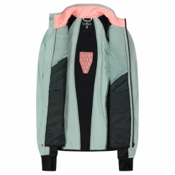 Hybride Damenjacke mit abnehmbaren ärmeln><noscript><img width=