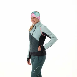 Hybride Damenjacke mit abnehmbaren ärmeln><noscript><img width=