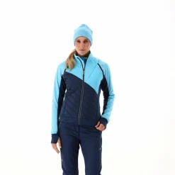 Hybride Damenjacke mit abnehmbaren ärmeln><noscript><img width=