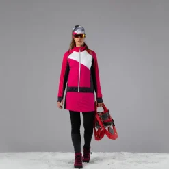 Hybride Damenjacke mit abnehmbaren ärmeln><noscript><img width=