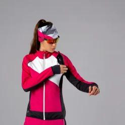 Hybride Damenjacke mit abnehmbaren ärmeln><noscript><img width=