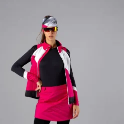 Hybride Damenjacke mit abnehmbaren ärmeln><noscript><img width=