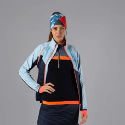 Hybride Damenjacke mit abnehmbaren ärmeln><noscript><img width=