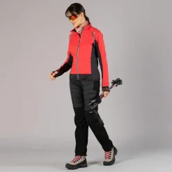 Hybride Damenjacke mit abnehmbaren ärmeln><noscript><img width=