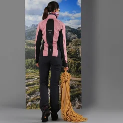 Hybride Damenjacke mit abnehmbaren ärmeln><noscript><img width=
