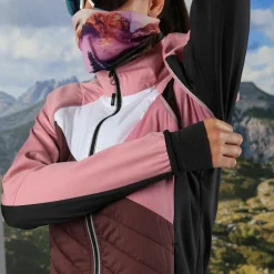 Hybride Damenjacke mit abnehmbaren ärmeln><noscript><img width=