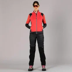 Hybride Damenjacke mit abnehmbaren ärmeln><noscript><img width=