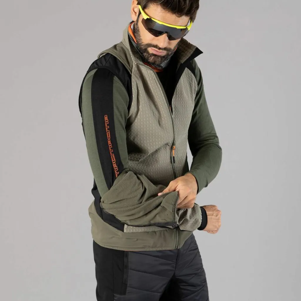Hybride Herrenjacke Unlimitech mit abnehmbaren ärmeln>CMP New