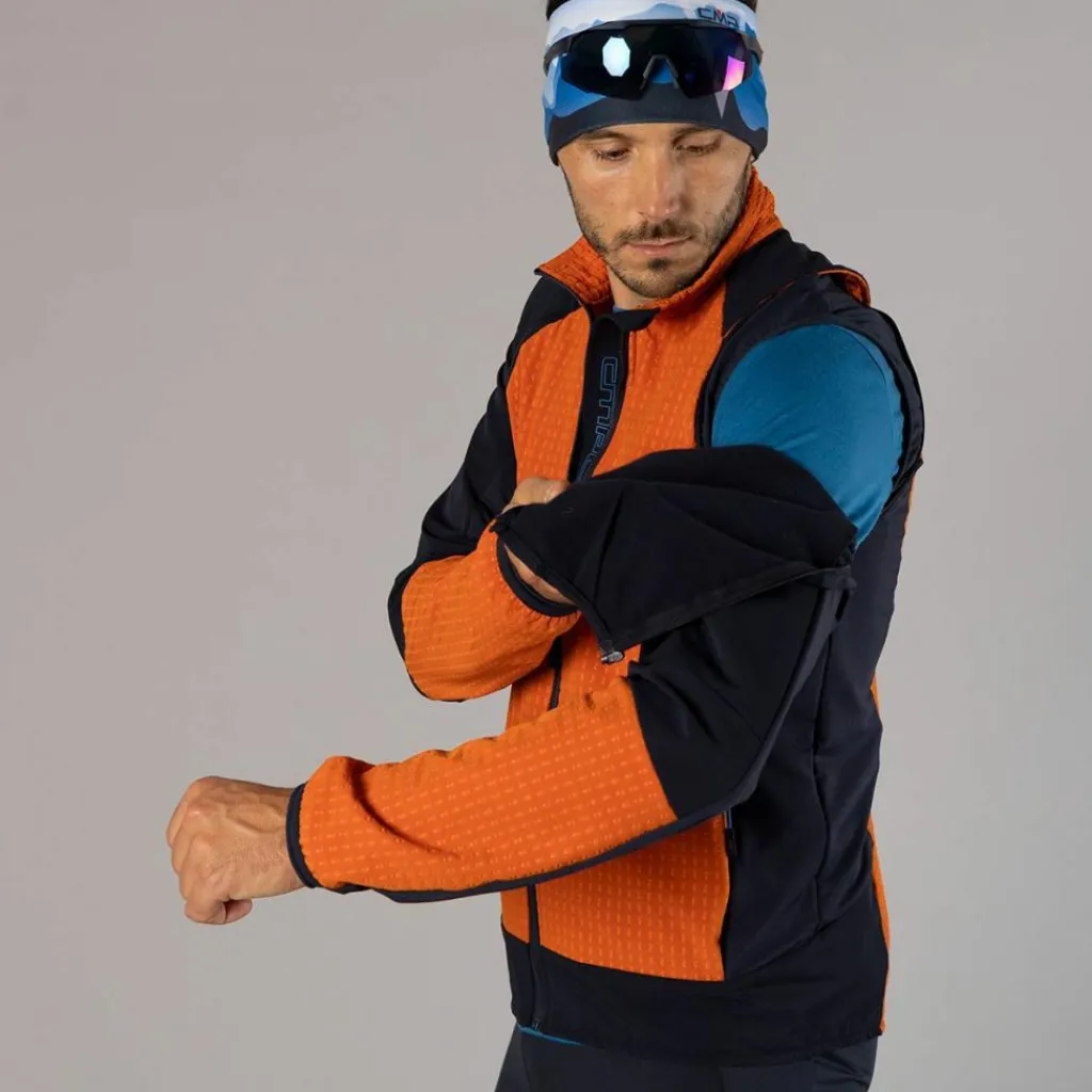Hybride Herrenjacke Unlimitech mit abnehmbaren ärmeln>CMP New