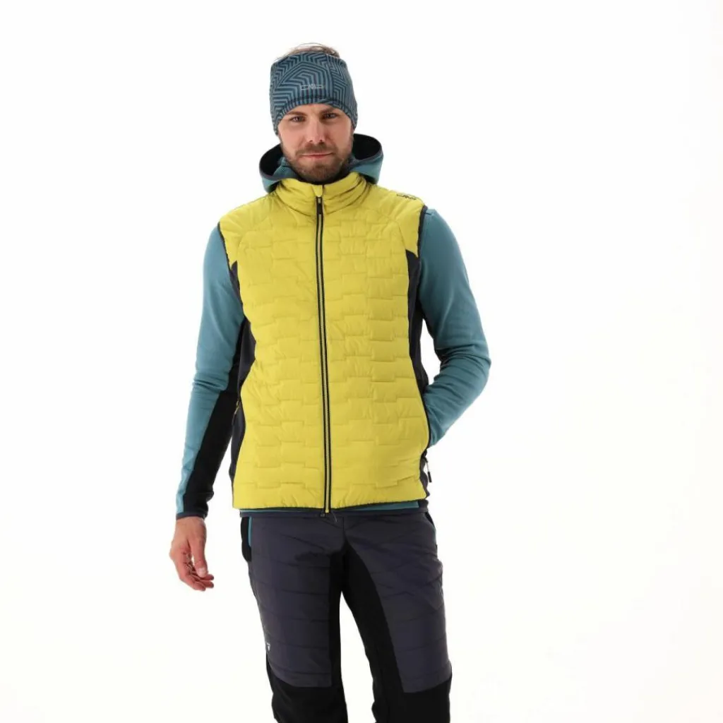 Hybride Herrenweste, wattiert mit PrimaLoft Black Thermoplume Unlimitech>CMP New