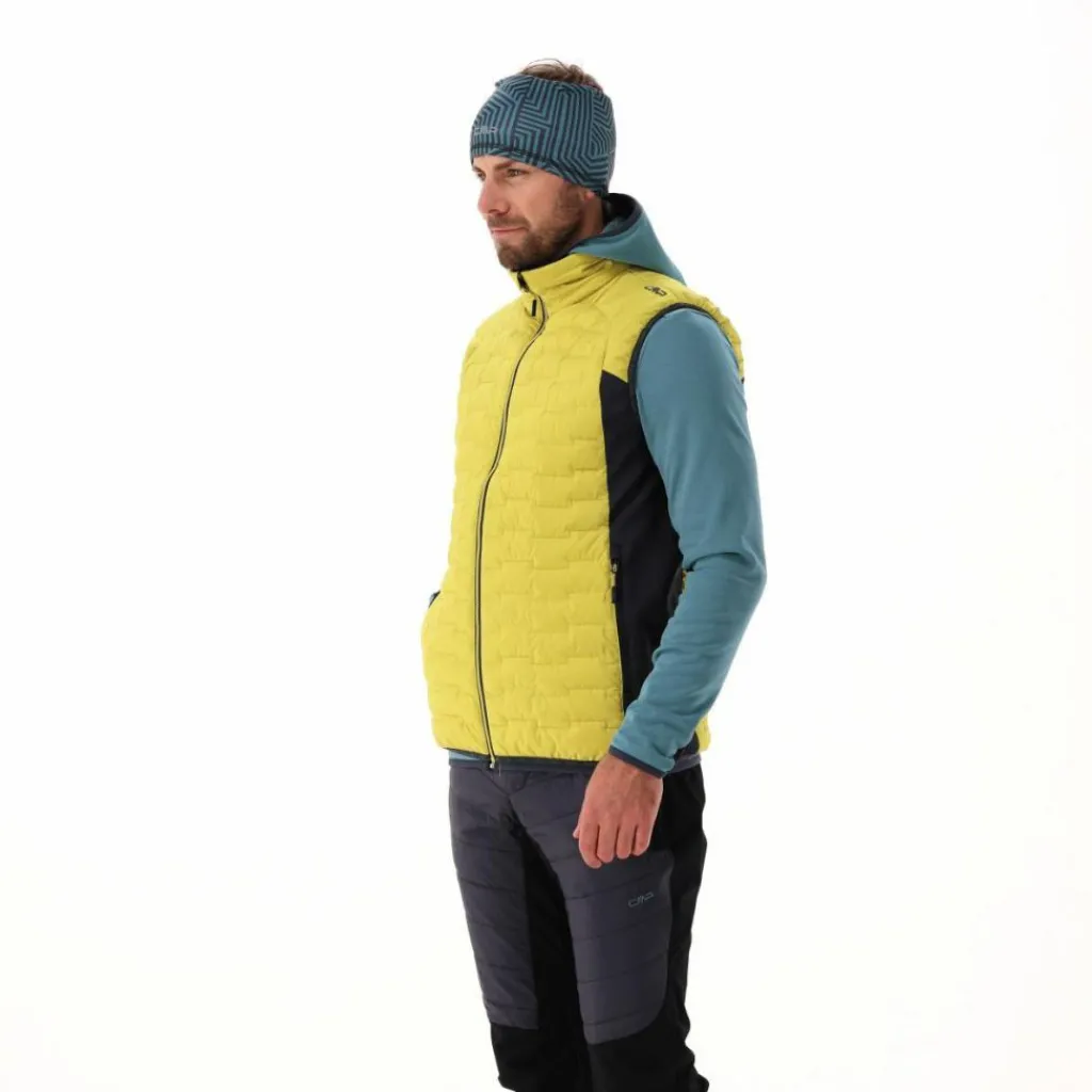 Hybride Herrenweste, wattiert mit PrimaLoft Black Thermoplume Unlimitech>CMP New