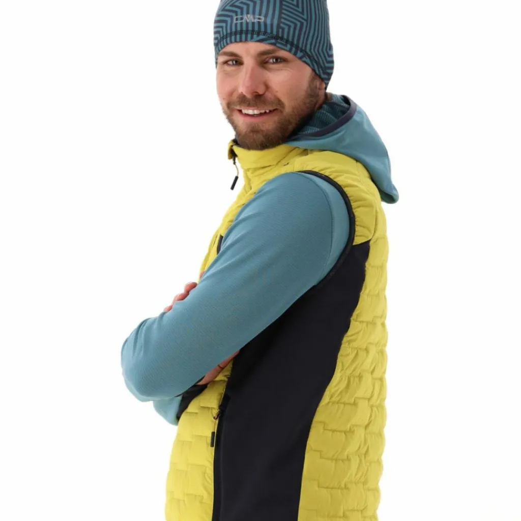 Hybride Herrenweste, wattiert mit PrimaLoft Black Thermoplume Unlimitech>CMP New