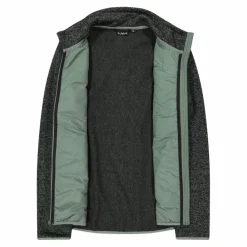 Hybrid-Fleecejacke für Herren aus Knit Tech Melange><noscript><img width=