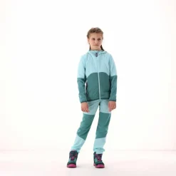 Hybridjacke mit Kapuze für Mädchen><noscript><img width=