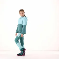 Hybridjacke mit Kapuze für Mädchen><noscript><img width=