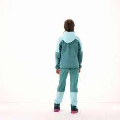 Hybridjacke mit Kapuze für Mädchen><noscript><img width=
