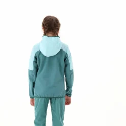 Hybridjacke mit Kapuze für Mädchen><noscript><img width=