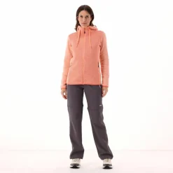 Jacke aus Knit Tech mit Kapuze für Damen><noscript><img width=