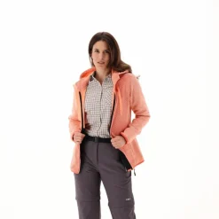 Jacke aus Knit Tech mit Kapuze für Damen><noscript><img width=
