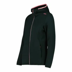 Jacke aus Kunstfell Stretch Performance für Damen mit Kapuze><noscript><img width=