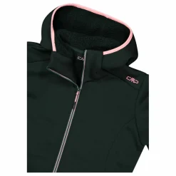 Jacke aus Kunstfell Stretch Performance für Damen mit Kapuze><noscript><img width=