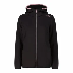 Jacke aus Kunstfell Stretch Performance für Damen mit Kapuze><noscript><img width=