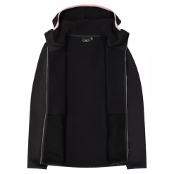 Jacke aus Kunstfell Stretch Performance für Damen mit Kapuze><noscript><img width=