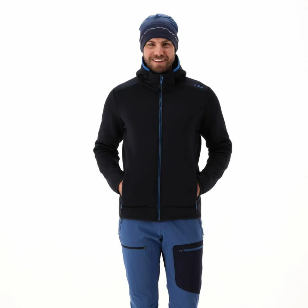 Jacke aus Kunstfell Stretch Performance für Herren mit Kapuze>CMP Best