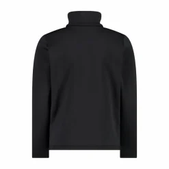Jungen Stretch Performance Stehkragenshirt mit kurzem Reißverschluss><noscript><img width=