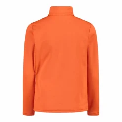 Jungen Stretch Performance Stehkragenshirt mit kurzem Reißverschluss><noscript><img width=