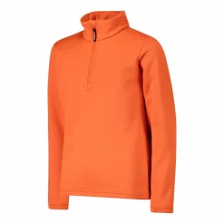 Jungen Stretch Performance Stehkragenshirt mit kurzem Reißverschluss><noscript><img width=