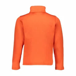 Jungen Stretch Performance Stehkragenshirt mit kurzem Reißverschluss><noscript><img width=