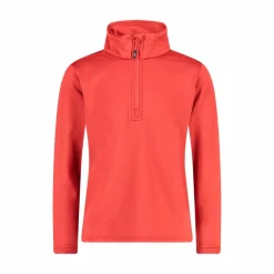 Jungen Stretch Performance Stehkragenshirt mit kurzem Reißverschluss><noscript><img width=