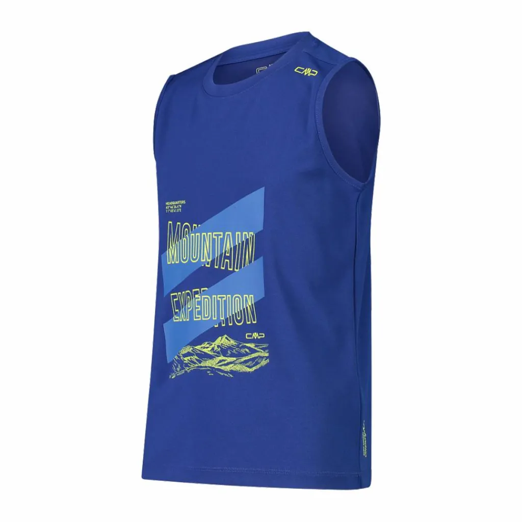 Jungen Tanktop mit Adventure-Muster>CMP Clearance