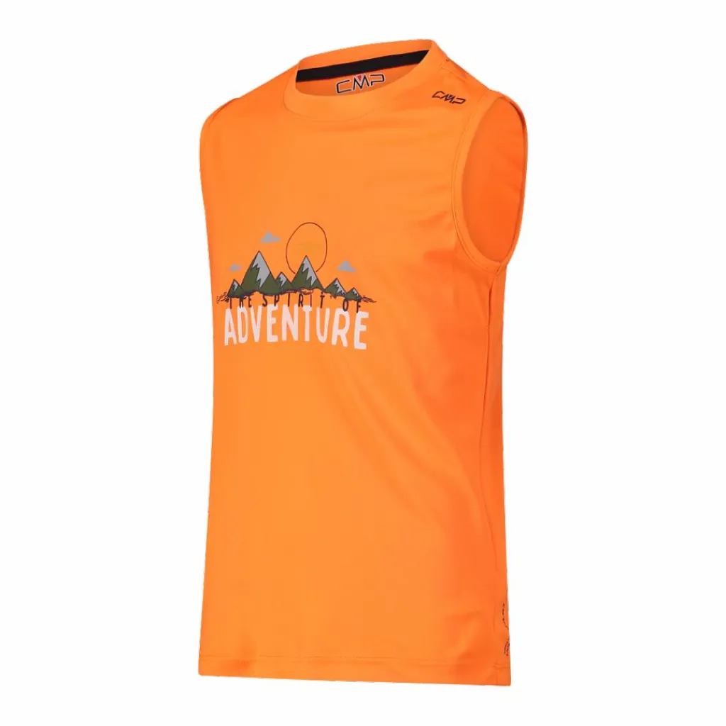 Jungen Tanktop mit Adventure-Muster>CMP Clearance