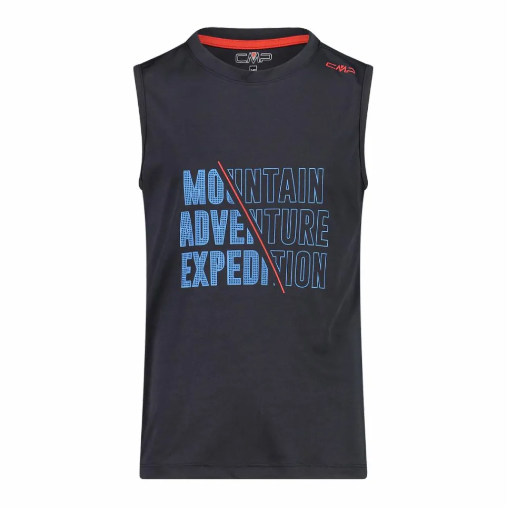 Jungen Tanktop mit Adventure-Muster>CMP Clearance