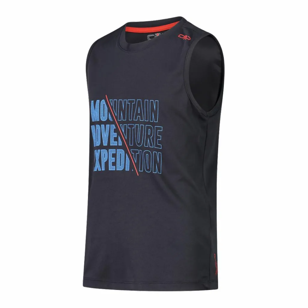 Jungen Tanktop mit Adventure-Muster>CMP Clearance