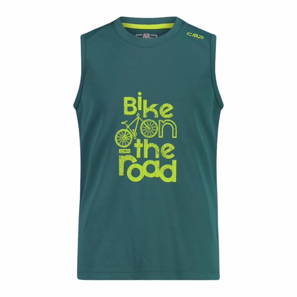 Jungen Tanktop mit Adventure-Muster>CMP Clearance
