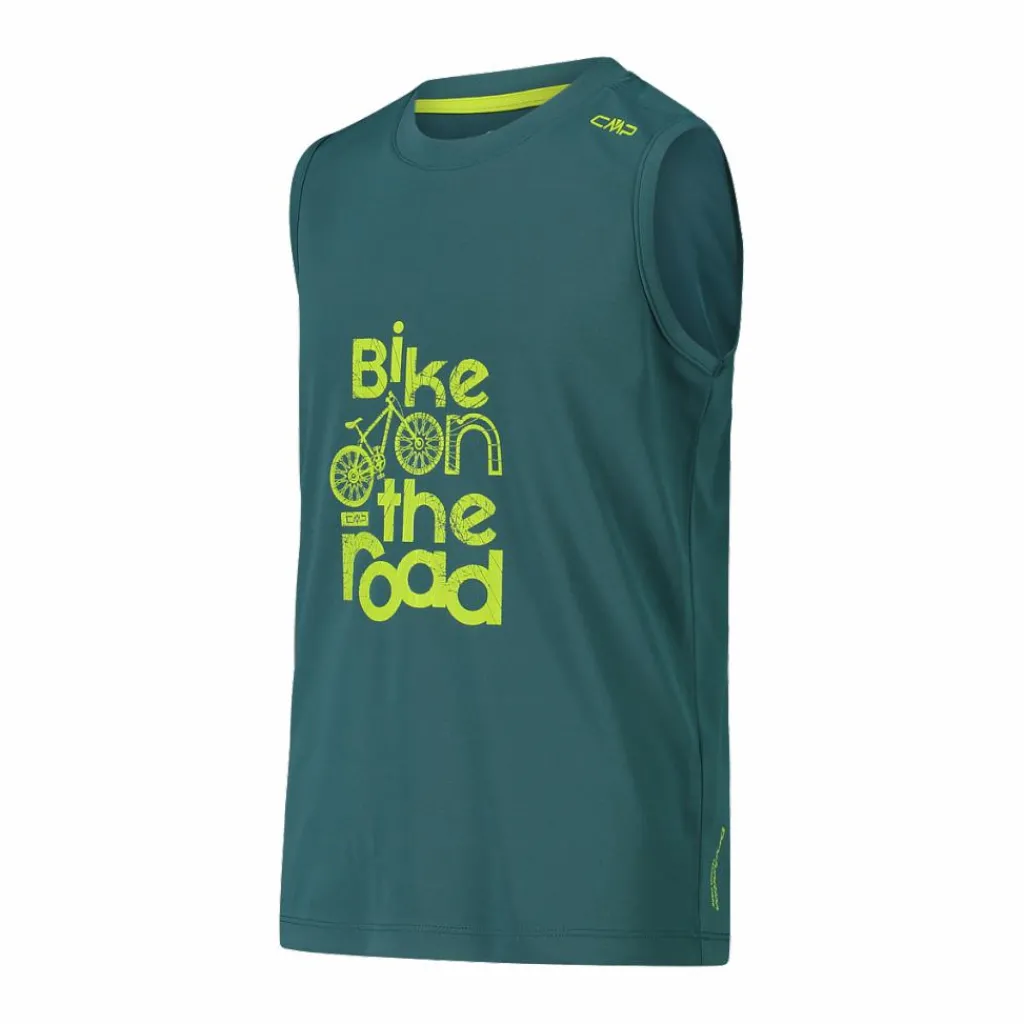 Jungen Tanktop mit Adventure-Muster>CMP Clearance