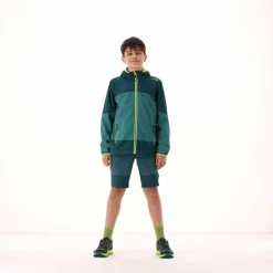 Jungen-Shell aus zweifarbigem Ripstop><noscript><img width=