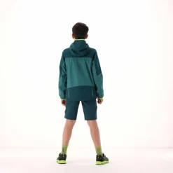 Jungen-Shell aus zweifarbigem Ripstop><noscript><img width=