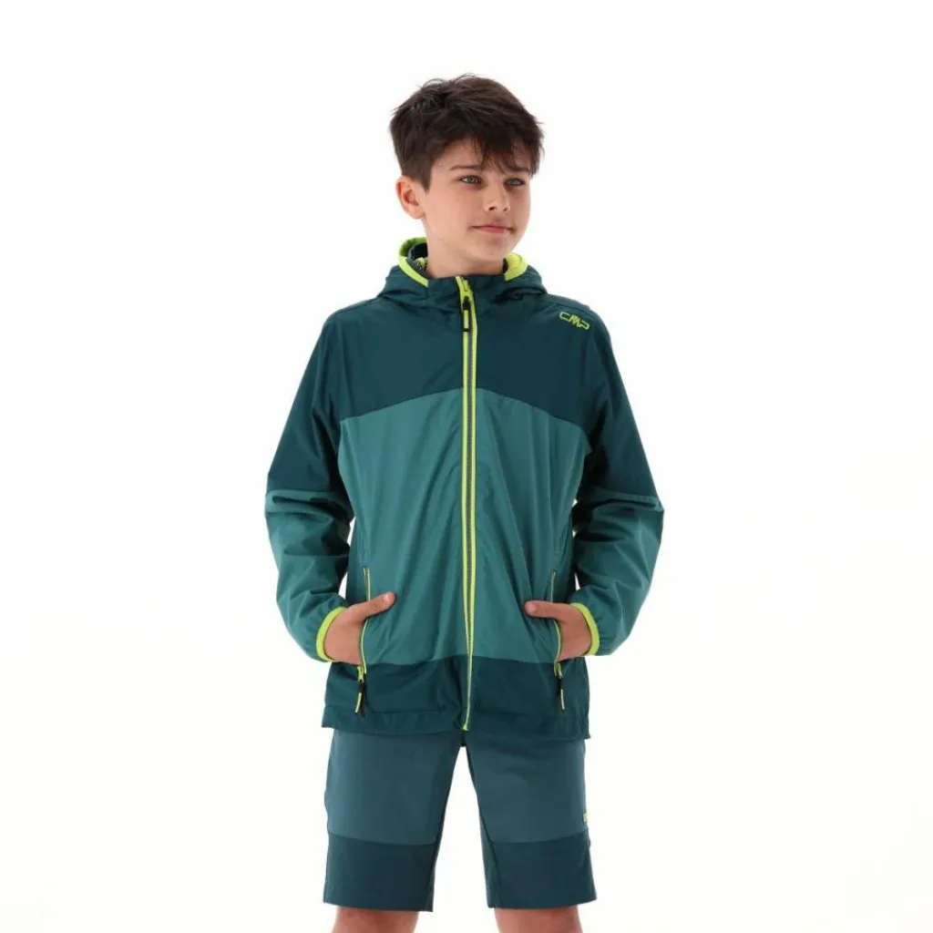 Jungen-Shell aus zweifarbigem Ripstop>CMP New